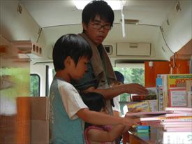 車内の子供スペース