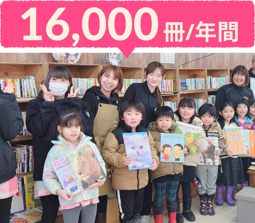 16,000冊/年間