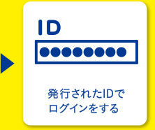 発行されたIDでログインをする